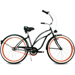 Rower Beach Cruiser damski 26 damka PUMPKIN ROYALBI