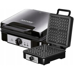 Gofrownica Mpm MGO-36M 1200 W srebrny/szary
