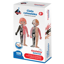 ASKATO Puzzle Genialny Dzieciak Ciało człowieka 127798