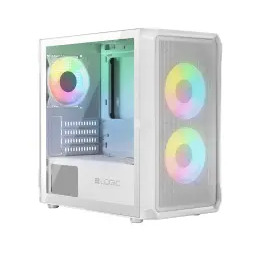 Logic Portos ARGB Biały Obudowa