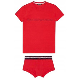 EMPORIO ARMANI UNDERWEAR ORYGINALNY KOMPLET T-SHIRT + BOKSERKI