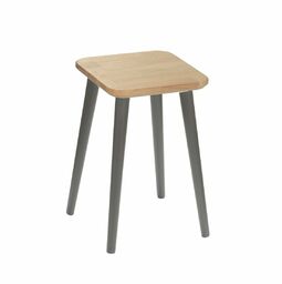 Taboret kwadratowy z litego dębu Modern Oak, Wykończenie