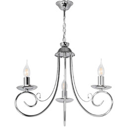 Żyrandol LAMPA wisząca VEN W-N 1541/3 CR świecznikowa