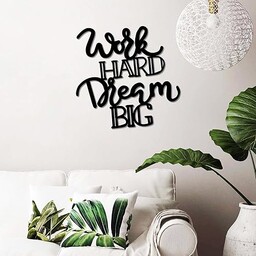 Stylowe, czarne dekoracyjne akcesoria ścienne, 53 x 52