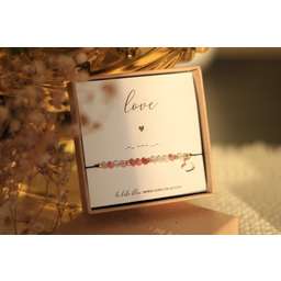 Pakamera LOVE - Alfabet Morse''a - Kwarc Różowy