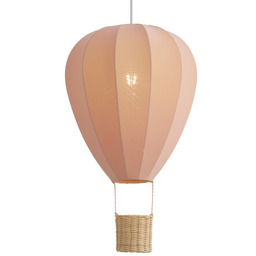 Dziecięca lampa wisząca Różowy Balon na ogrzane powietrze
