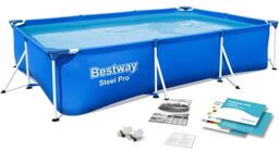 Basen ogrodowy stelażowy, 5w1, Bestway, 300x201x66 cm