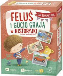 Feluś i Gucio grają w historyjki Nasza Księgarnia