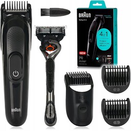 Maszynka Do Włosów Zarostu Brody Braun SK33004in1 Gillette