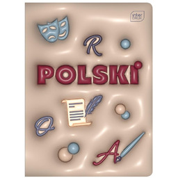 Zeszyt A5/60K linia Polski +pig.wiedzy (10szt)