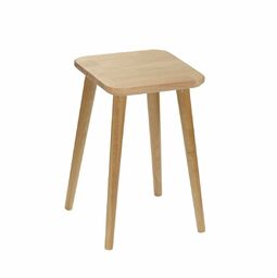 Taboret kwadratowy z litego dębu Modern Oak, Wykończenie