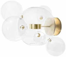 Kinkiet CAPRI WALL 6 złoty - 60 LED,