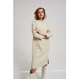 Prosta Sukienka Z Rękawem 3/4 -Xs