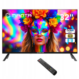 Telewizor 32 Cale Tv Led Hd Tuner Dekoder