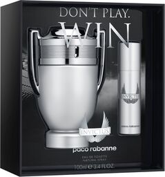 Paco Rabanne Invictus, Edt 100ml + 10ml edt