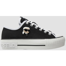 KARL LAGERFELD Czarne trampki damskie KAMPUS MAX NFT