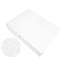 Greno Prześcieradło frotte 100x200 białe z gumką Bielbaw