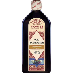 Olej z czarnuszki tłoczony na zimno 500 ml