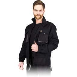 Bluza ochronna poliestr-bawełna 260 g/m2 zamek błyskawiczny rzepy