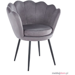 Fotel FR1-FX BLACK Szary