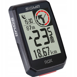 Licznik rowerowy Sigma ROX 2.0 Top Mount black