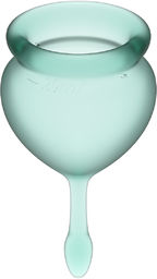 Satisfyer Feel Good Menstrual Cup Dark Green