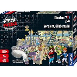 Krimi-Puzzle: Die drei ??? Kids - Vorsicht, Glibberfalle!: