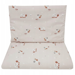 Pościel dziecięca bawełniana 2 el. 135x100 Pszczółki Eko