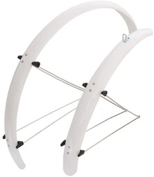 Błotniki Orion 26" x 53mm białe komplet