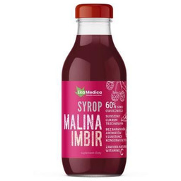 EkaMedica Malina Imbir syrop, 300 ml KRÓTKA DATA