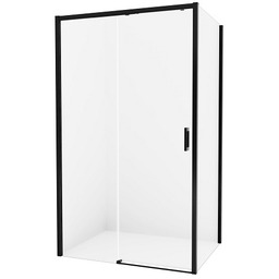 Kabina prysznicowa 150x100 D-0326A/D-0130B Prime Black New Trendy