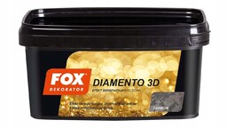Fox Farba Dekoracyjna Diamen. 3D Carbon 1L