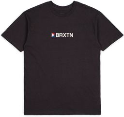 t-shirt męski BRIXTON STOWELL IV TEE Washed Black