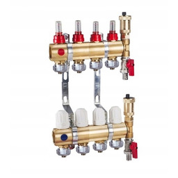 Rozdzielacz do podłogówki ogrzewania podłogowego 4