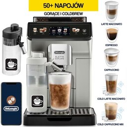 DELONGHI Ekspres Eletta Explore ECAM450.65.S (spienianie mleka