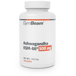 GymBeam Ashwagandha KSM-66 500mg 180 kaps