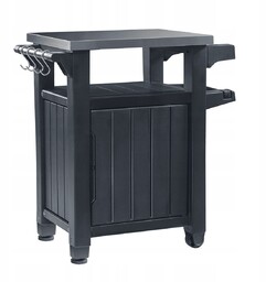 Keter Stolik Grilowy Unity Buffet 105L Grafitowy Barek