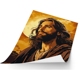 Nowoczesny plakat z wizerunkiem Pana Jezusa