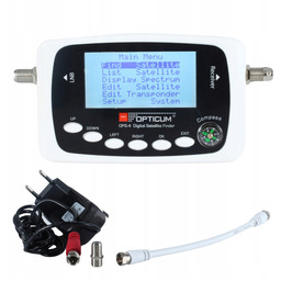 Miernik Sygnału Satelitarnego DVB-S2 Opticum OPS-4 LCD Finder