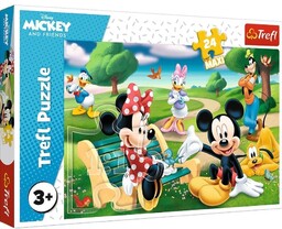 Trefl PUZZLE 24 MAXI MIKI W GRONIE PRZYJACIół