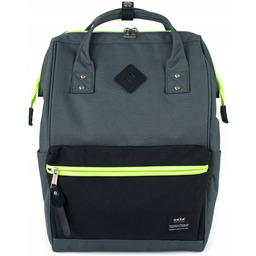 Plecak Himawari Okta No. 4 Neon M szary