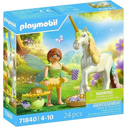 PLAYMOBIL Jednorożec kolekcjonerski tęczowy kwiat z wróżką