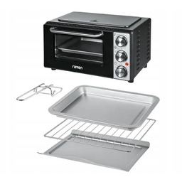 Mini piekarnik Raven EPI003X 1000W 13L Szybki nagrzew