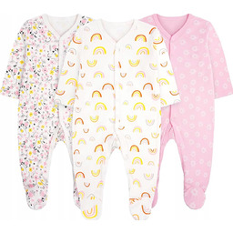 ŚPIOSZKI BAWEŁNIANE DZIECIĘCE NIEMOWLĘCE UNISEX LEKKIE MIĘKKIE GÓRNE