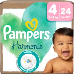 Pampers Harmonie 4 (9-14 kg), pieluchy, 24 sztuki