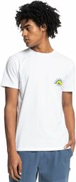 t-shirt męski QUIKSILVER ROGUE AIR TEE White -