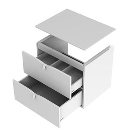 Oristo Siena szafka z blatem 120x50x45cm biały połysk