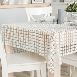 Markizeta Obrus gipiurowy 140x240 007 jasny szary