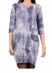 Sukienka Dresowa Damska Plus Size Premium