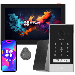 Wideodomofon Bezprzewodowy WiFi Ezviz EP7 Czytnik Kod Szyfr